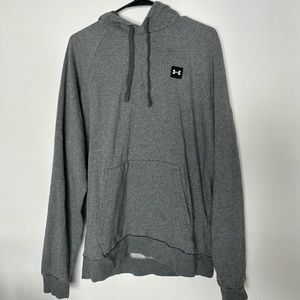 grey under armour hoodie